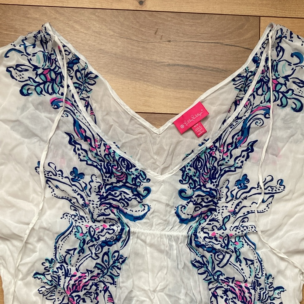 Lilly Pulitzer X Target Caftan Swim Coverup - Picture 5 of 12